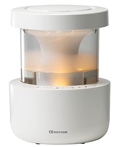 リズム(RHYTHM) プールレス 加湿器 2022グッドデザイン賞 洗いやすい、くつろぎの加湿器【国内メーカー】 超音波式 (日本製デュアル振動子採用) AC電源 グレー 33.3x25.6x25.6cm 「 MIST 300 」 9Yの通販はその他加湿器