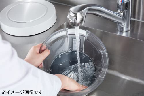 リズム(RHYTHM) プールレス 加湿器 2022グッドデザイン賞 洗いやすい、くつろぎの加湿器【国内メーカー】 超音波式 (日本製デュアル振動子採用) AC電源 グレー 33.3x25.6x25.6cm 「 MIST 300 」 9Yの通販は