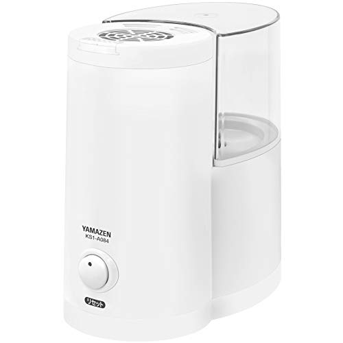 [山善] スチーム式 加熱式 加湿器 (木造約3畳/プレハブ約6畳) アロマポット付 ホワイト KS1-A084(W) [メーカー1年] 5,185円