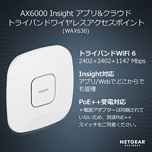 ネットギア NETGEAR WiFi6 無線lan 法人向け トライバンド メッシュ