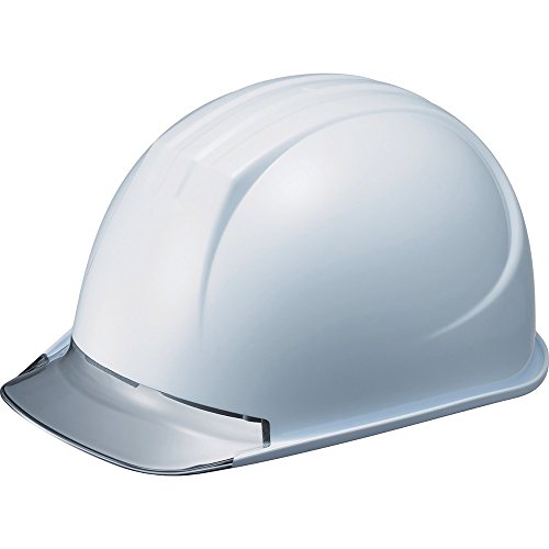 タニザワ 特大型ヘルメット 溝付 透明ひさし付 161L-CZV-V2-W3-J つば付ヘルメットの通販は