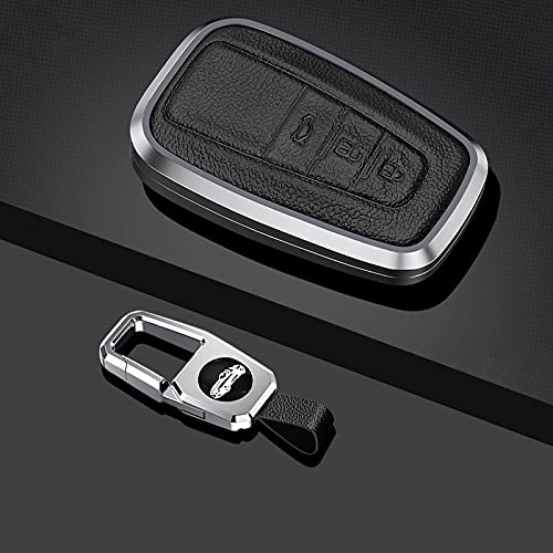 SANRILY キーケース スマートキーケース キーカバー キー保護 キーホルダー トヨタ向けの C-HR プリウス 50系 新型 カローラ RAV4 カムリ70系 ランドクルーザー プラド 150 後期等に適用 高級 スタイリッシュ 汚 5,330円