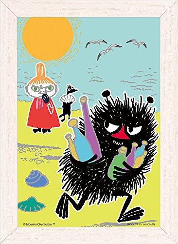 70ピース ジグソーパズル プリズムプチ・パズルフレームセット ムーミン 海辺のスティンキーの通販は 8,051円