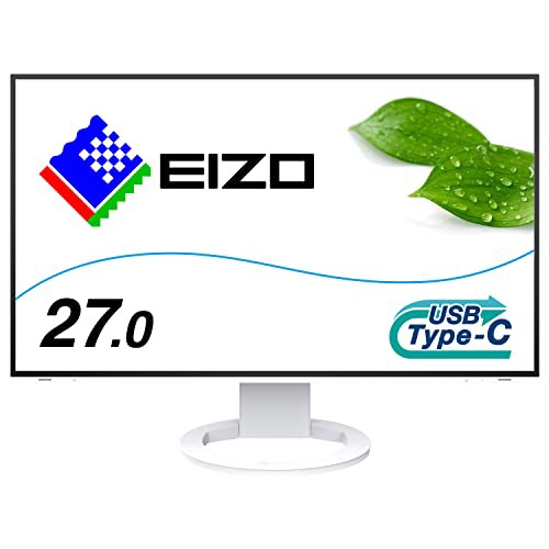 EIZO FlexScan EV2781-WT (27.0型モニター/2560×1440/USB Type-C対応