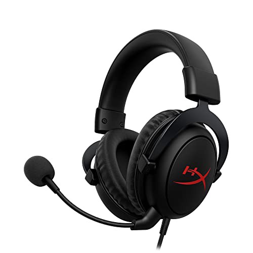 Kingston HX-HSCC-2-BK/WW ゲーミングヘッドセット HyperX Cloud Core + 7.1 ブラック ［φ3.5mmミニプラグ＋USB /両耳 /ヘッドバンドタ