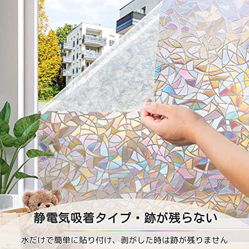 プライバシーウィンドウフィルム 蓮の花 たまらない 装飾