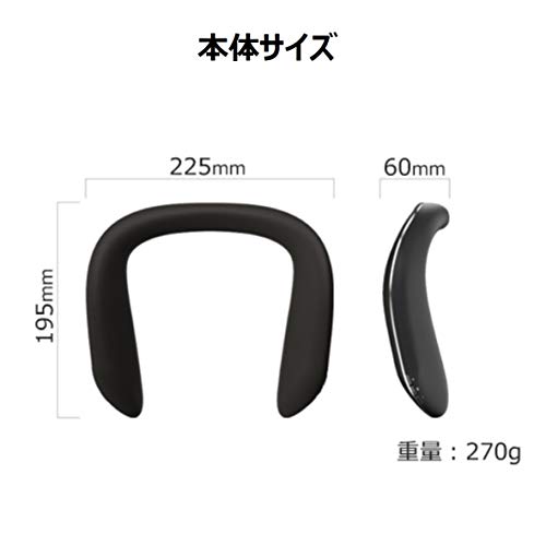 カシムラ ワイヤレス ネックスピーカー Bluetooth5.0 連続再生時間60時間 低遅延 aptX Low Latency対応/aptX/AAC/SBC対応 マイク付き Siri対応 カシムラ ワイヤレス ネックスピーカー Bluetooth5.0 連続再生