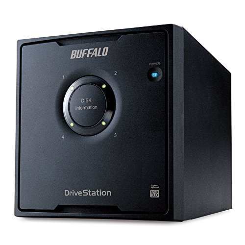 BUFFALO RAID5対応 USB3.0用 外付けハードディスク 12TB HD-QL12TU3