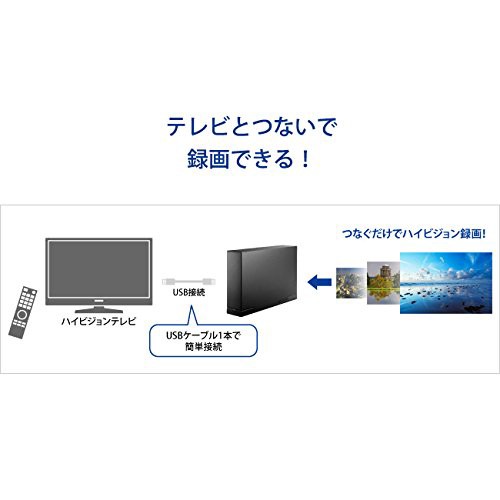 I-O DATA HDD 外付けハードディスク 3TB USB3.0 テレビ録画 パソコン