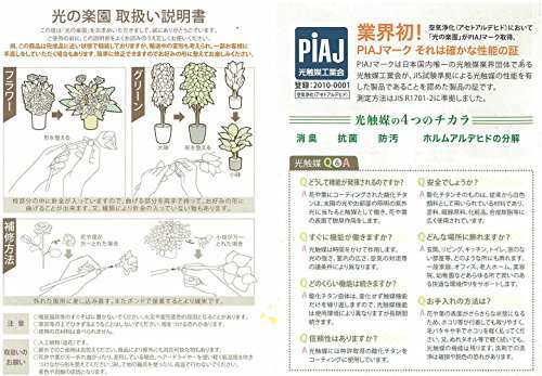 光触媒 人工観葉植物 光の楽園 フレッシュポールポトス 382A50の通販は