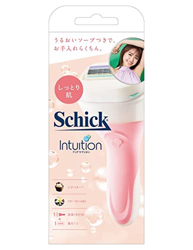 シック Schick イントゥイション しっとり肌 ホルダー(刃付き 替