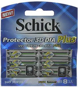 シック Schick プロテクター3D ダイアプラス 替刃8個入の通販は