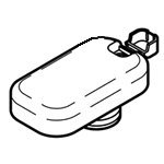 シャープ[SHARP]　オプション・消耗品　【2106850013】　洗濯機用　Ag+カートリッジ(210 685 0013)の通販は 5,986円