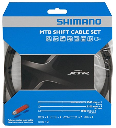 シマノ (SHIMANO) リペアパーツ シフトケーブルセット ポリマーコーティング R9100 ハイテックグレー OT-RS900 | シマノ Y60198010 オプティスリックシフトケーブルセット