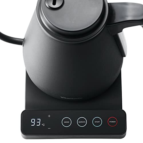 ビタントニオ 電気ケトル 0.8L ブラックVitantonio 温調ドリップケトル ACTY （アクティ） VEK-20-K