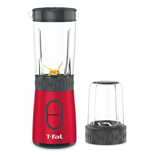 ティファール ミキサー スムージー ジュース ハイパワー コンパクト スピード調節 4枚刃 ミックス & ドリンク ネオ ルビーレッド BL13C5JPA