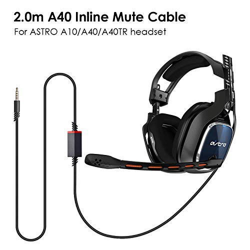 交換用 2.0M Astro a40 インラインミュートケーブル Astro Gaming