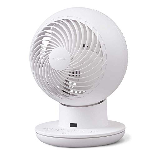 アイリスオーヤマ サーキュレーター アイ DC silent 静音 上下左右首振り 20畳 サイレントモデル DCモーター PCF-SDS15T-W ホワイト