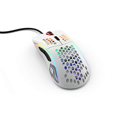 Glorious ゲーミングマウス Model D- Mouse Matt White 小型 軽量 ハニカムデザイン 右利き用 1年保証 GLO-MS-DM-MW 【国内正規品】_4
