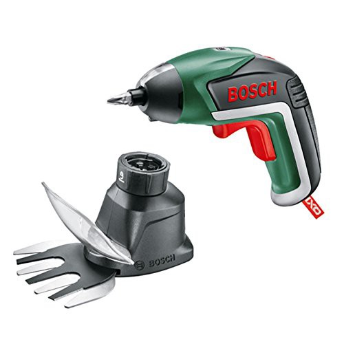 ボッシュ(BOSCH) コードレス電動ドライバー IXO5 正逆転切替 LEDライト(ビット10本 充電器・ケース付) + 園芸バリカンアダプターセットの通販は