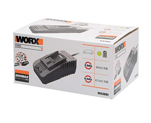 WORX(ワークス) 充電器 WA3881の通販はau PAY マーケット - RUMBLE