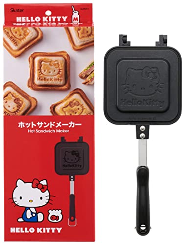 スケーター ホットサンドメーカー かわいい焼き上がり 直火 アルミ製 ハロー キティ お手入れ簡単 ALHOS1-Aの通販は 5,544円