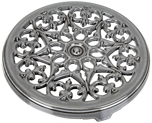 staub ストウブ 「 リリー トリベット グレー 23cm 」 鍋敷き 【日本正規販売品】 Accessory 40509-608