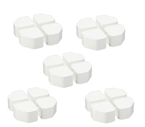 因幡電工(INABA DENKO) 洗濯機用防振かさ上げ台 ふんばるマン OP-SG600 ホワイト 5袋セット