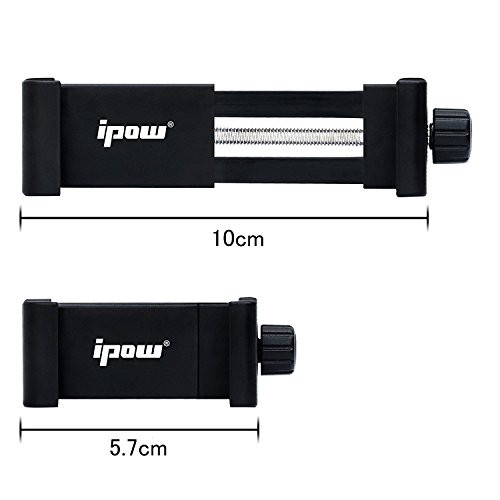 Ipow スマートフォン用ホルダー スマホスタンド 1/4インチネジ 一脚