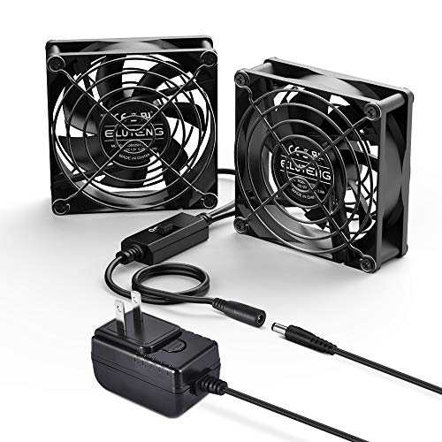 Eluteng Dcファン12v 8cm ミニpcファン 卓上扇風機 ２個１セット 静音 3段式風量調節 2連 1a 冷却クーラー 小型 多用途扇風機 Pc 冷却フの通販はau Pay マーケット Rumble