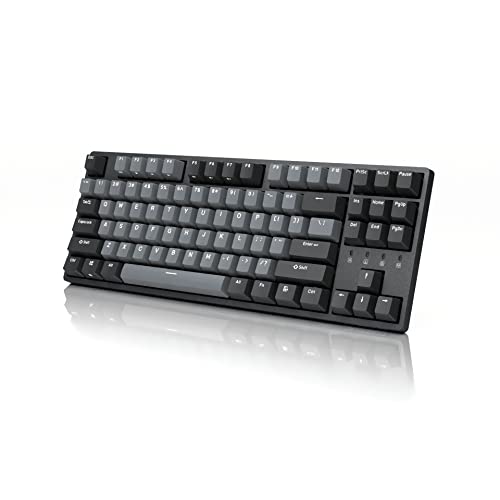 DURGOD ゲーミングキーボード 棕軸 104キー 高感度 抗衝突 有線