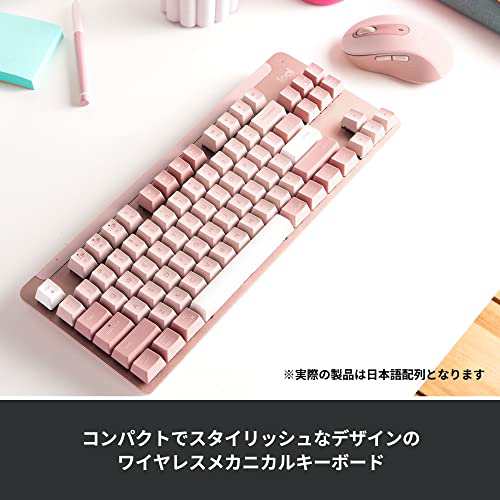 Logicool SIGNATURE K855RO 無線 メカニカルキーボード TTC製 赤
