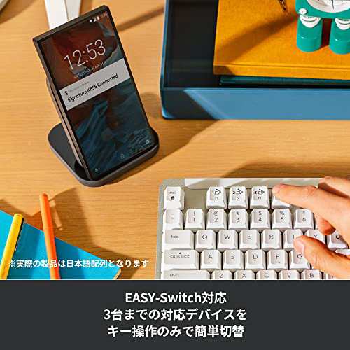 Logicool SIGNATURE K855RO 無線 メカニカルキーボード TTC製 赤軸