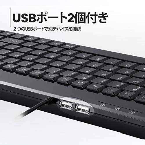 Perixx(ペリックス) PERIBOARD-409 有線 ミニ キーボード - 高級ピアノ塗装（黒）- 1.8mケーブル【正規保証品】  (日本語配列 バフ2個付き