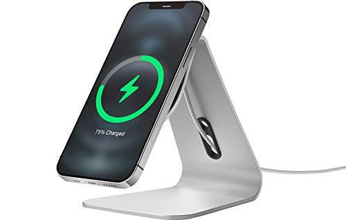 【elago】 MagSafe スタンド iPhone12 各種対応 アルミ 製 MagSafe充電器 用 卓上スタンド シンプル マグセーフ 用 卓上 スマホスタンド 充電台 [ iPhone12Pro Max / iPhone12Pr