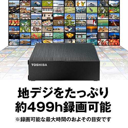 東芝 外付け ハードディスク 4tb テレビ録画 4k Windows Mac Ps4 バッファロー製nasne 対応 静音 コンパクト Canvio Deskの通販はau Pay マーケット Rumble