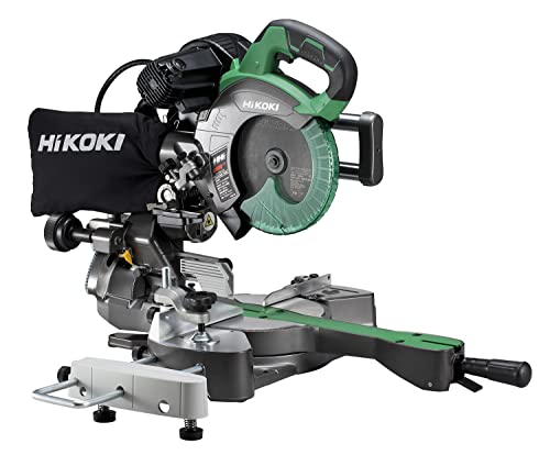 HiKOKI(ハイコーキ) 旧日立工機 卓上スライド丸のこ AC100V 刃径190mm 両傾斜 切断幅1尺(312mm) 内装材・フロア材切断 レーザーマーカー・LEDライト内蔵 チップソー黒鯱付き C7RSHD(K)の通販は