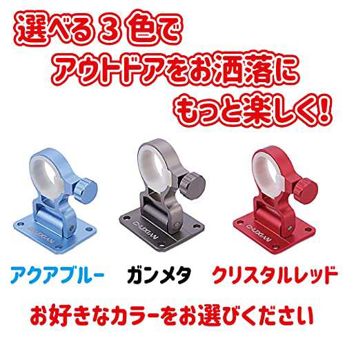 Lanx. 2個セット ネジ8本 付き クーラーボックス ポールホルダー