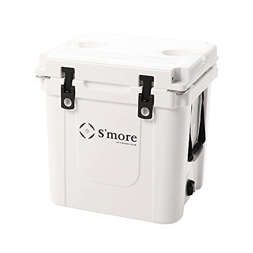 S'more(スモア) Becool cooler box33 クーラーボックス 大型 31L/33QT 31リットル ハード クーラーBOX キャンプ 釣り アウトドア スポーツ おしゃれ 保冷 持ち運べる 栓抜き付き