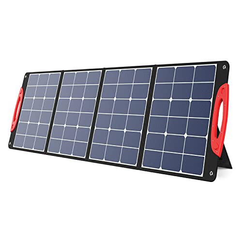 ソーラーパネル 200W 太陽光パネル 折り畳み式　高転換率　急速充電　防水防塵