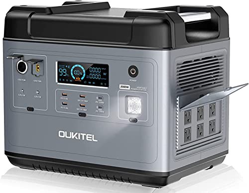 セールSALE 2000Wh ポータブル電源 大容量 OUKITEL P2001無停電電源