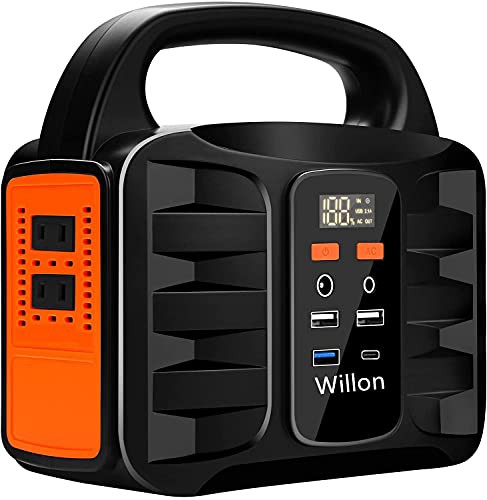 Willon ポータブル電源 ライト付き 42000mAh/155Wh ボータブル 家庭