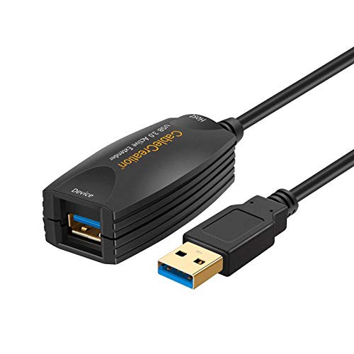 USB 3.0延長ケーブル,CableCreation（ロング5M） USB 3.0拡張ケーブル スーパースピード 【NXPチップセット内蔵】 USB 3.0エクステンダーUSB A (オス) to USB A(メス) 5Gbps高速データ転送ケーブの通販は