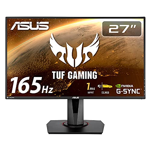 ASUSTek ゲーミングモニター TUF Gaming VG279QR 27インチ/フルHD/IPS/165Hz/1ms/PS5対応/G-Sync compatible/DP,HDMIx2の通販は