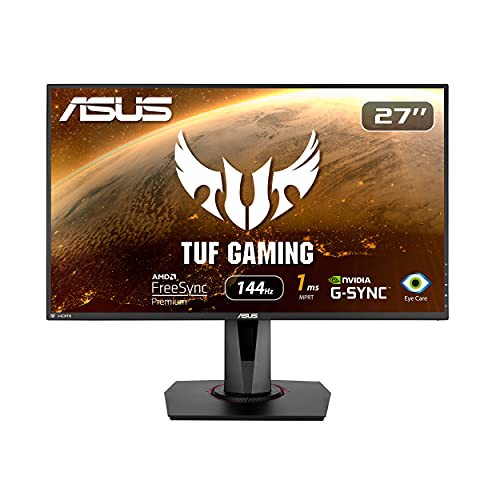 ASUS ゲーミングモニター 27インチ VG278Q (1ms/144HZ/HDMI/DP/DVI