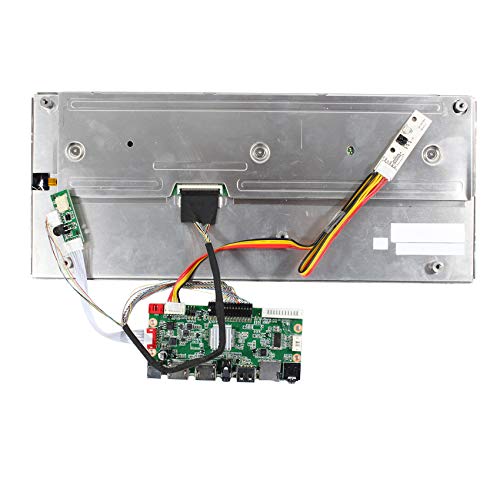 VSDISPLAY 12.3インチモニター 解像度 1920x720 600輝度 60hz IPS広視野角 HDMI USB VGA信号映像