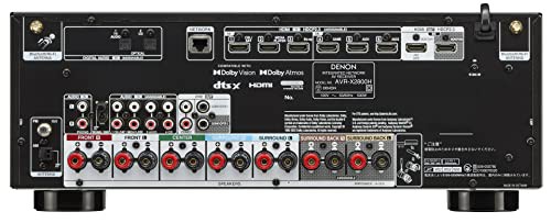 デノン Denon AVR-X2800H 7.2ch AVサラウンドレシーバー 8K Ultra HD