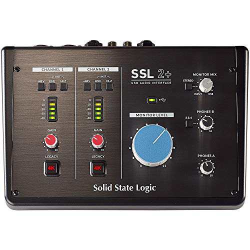 Solid State Logic (SSL) ソリッド・ステート・ロジック/SSL 2+ オーディオインターフェース