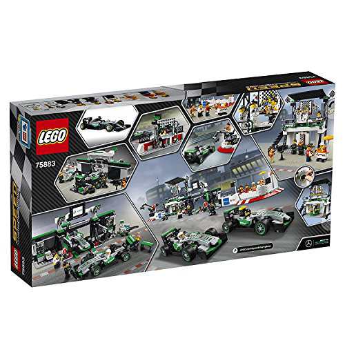レゴ(LEGO) スピードチャンピオン メルセデスAMG・ペトロナス・フォーミュラワン・チーム 75883