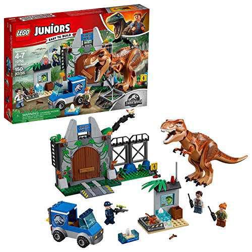 LEGO Juniors T. rex Breakout 10758 Building Kit 150 pieces